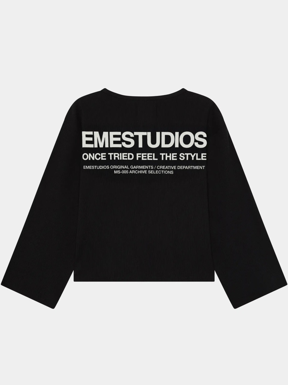 EMESTUDIOS Selection Henley Shadow Long Sleeve